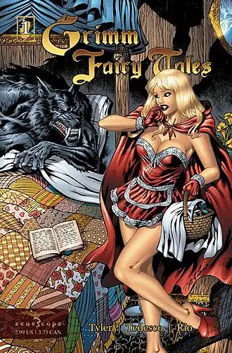 Обложка первого выпуска Grimm Fairy Tales