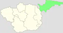 Каменское муниципальное образование на карте