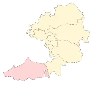 Новомосковское сельское поселение на карте