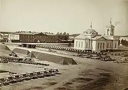 На территории крепости, 1837 год