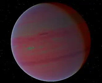 HD 13189 b в представлении художника.