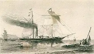 Гравюра HEIC Nemesis (1844)