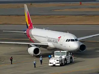 Пострадавший самолёт за 3 года и 2 месяца до аварии