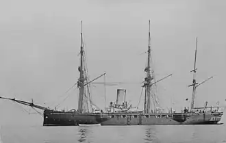 Protected cruiser Calypso