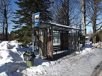 Автобусная остановка «Haanja»