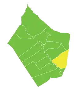 Хаджин на карте