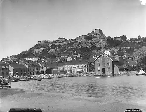 Крепость Фредрикстен, фотография 1890-х годов