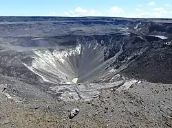 Озеро в кратере, 2019