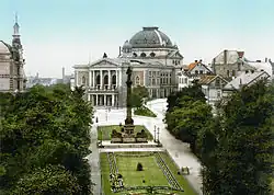 Городской театр в Галле. 1884—1886