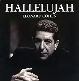 Обложка сингла Леонарда Коэна «Hallelujah» (1984)