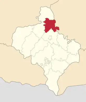 Галичский район на карте