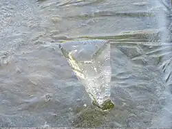 Шип в форме перевернутой пирамиды