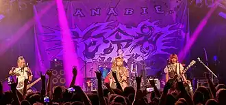 Hanabie. на концерте в Гамбурге в 2024 году