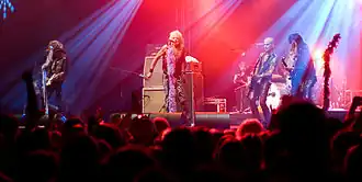 Группа выступает на фестивале в Йоэнсуу (2008 г.)