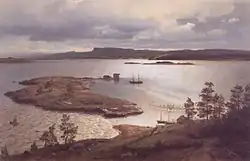 Осло-фьорд (Sandviksfjorden).