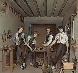 Мастерская в Париже. 1807