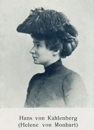 Хелена фон Монбарт (ок. 1903)