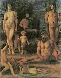 Золотой век. Между 1880 и 1883. Дерево, темпера, гуашь, масло. Новая пинакотека, Мюнхен