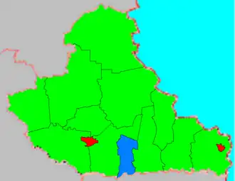 Городокский сельсовет на карте
