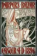 Постер для журнала HARPER'S BAZAAR (1896)