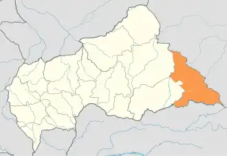 Префектуры Центральноафриканской Республики