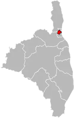 Бастия-3 на карте