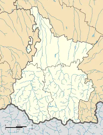 Баньер-де-Бигор на карте