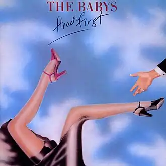 Обложка альбома The Babys «Head First» (1978)