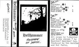 Обложка альбома Hellhammer «Triumph of Death» (1983)