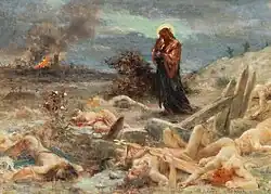 Нарушение заповеди (Возлюбили ли вы друг друга?). Подготовительный эскиз.