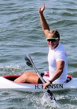 Хансен на Олимпиаде в Рио-де-Жанейро