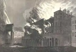 Театр Её Величества, пожар 1867 года
