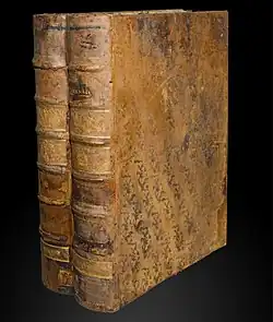 Старинный гербарий в переплете