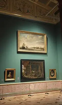 Картина в зале 249 Нового Эрмитажа