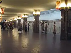 Интерьер станции