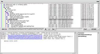 Скриншот программы Mercurial
