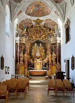 Алтарь церкви. 1698