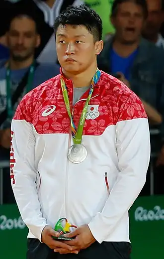 Хисаёси Харасава на церемонии