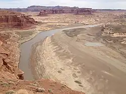 Река Дерти-Девил в нижнем течении