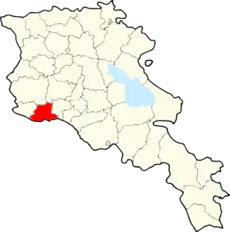 Армавирский район на карте