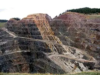 Вид на рудник Хоумстейк