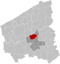 Расположение муниципалитета на карте провинции