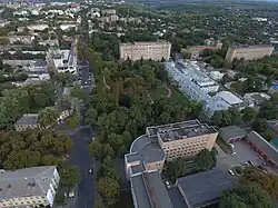 Улица Шевченко у областной больницы