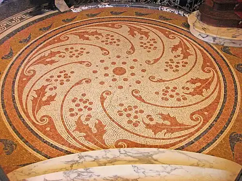 Напольная мозаика