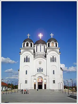 Храм Воскресения Господня (Валево) — самый большой в епархии