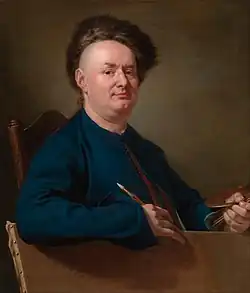 Т. Хадсон. Портрет Иосифа ван Акена. Около 1745Холст, масло. 82,5 × 70,5 смЧастное собрание