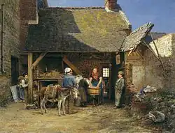 Гун, Карл Фёдорович«Попался!», 1875. Холст, масло. 52х67. Приобретена в 1875 году у автора.