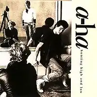 Обложка сингла a-ha «Hunting High and Low» (1986)