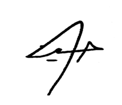 Изображение автографа