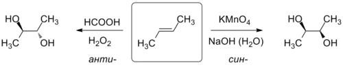 Гидроксилирование алкенов